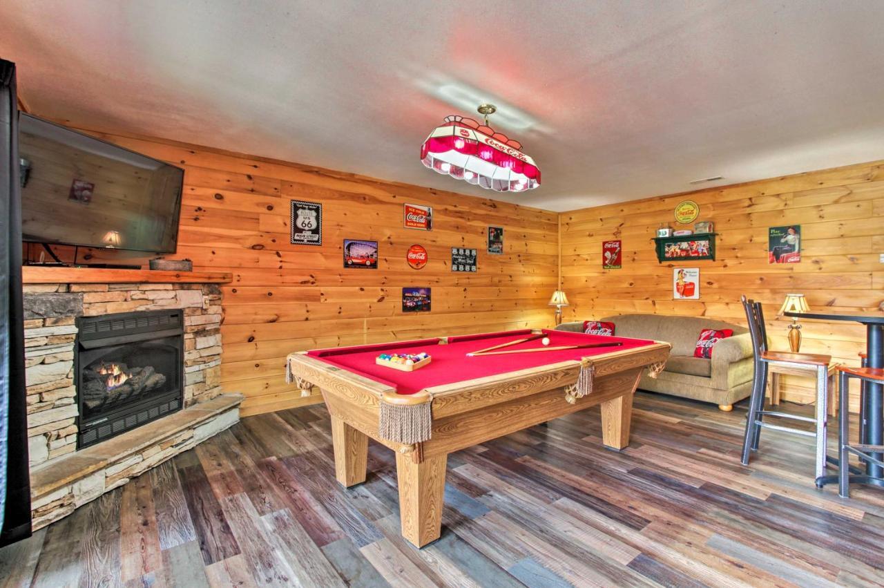 Gatlinburg Mountain Cabin With Grill And Pool Table! Eksteriør bilde