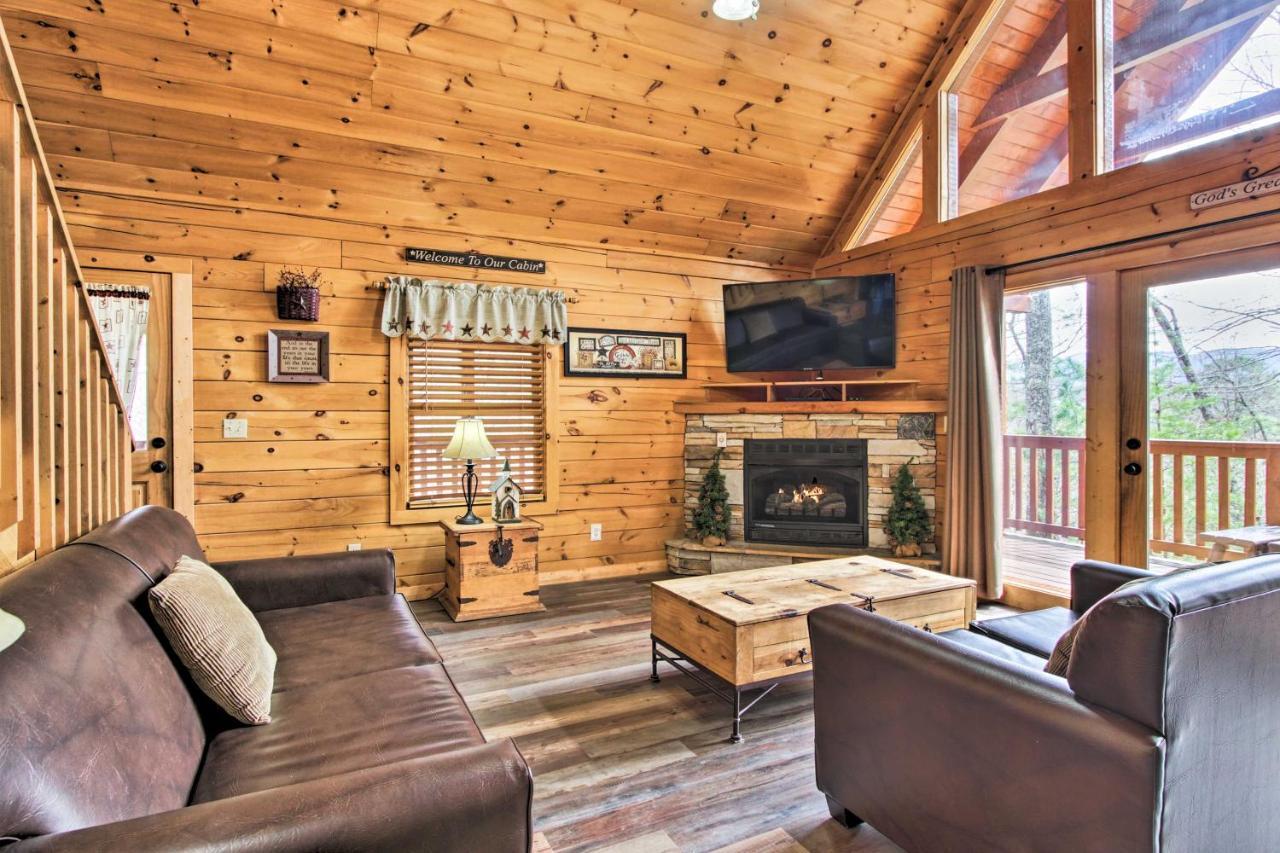 Gatlinburg Mountain Cabin With Grill And Pool Table! Eksteriør bilde