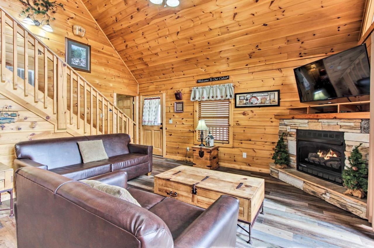 Gatlinburg Mountain Cabin With Grill And Pool Table! Eksteriør bilde