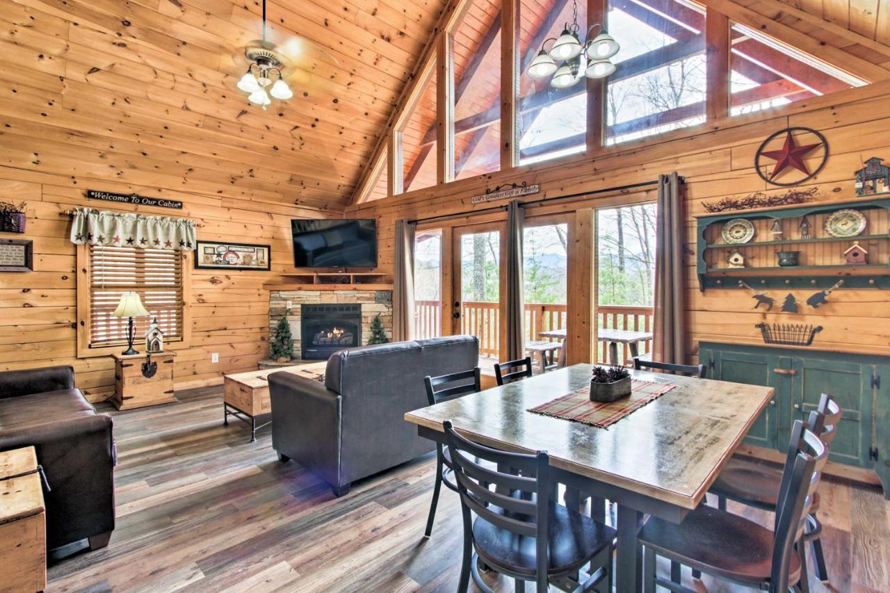 Gatlinburg Mountain Cabin With Grill And Pool Table! Eksteriør bilde