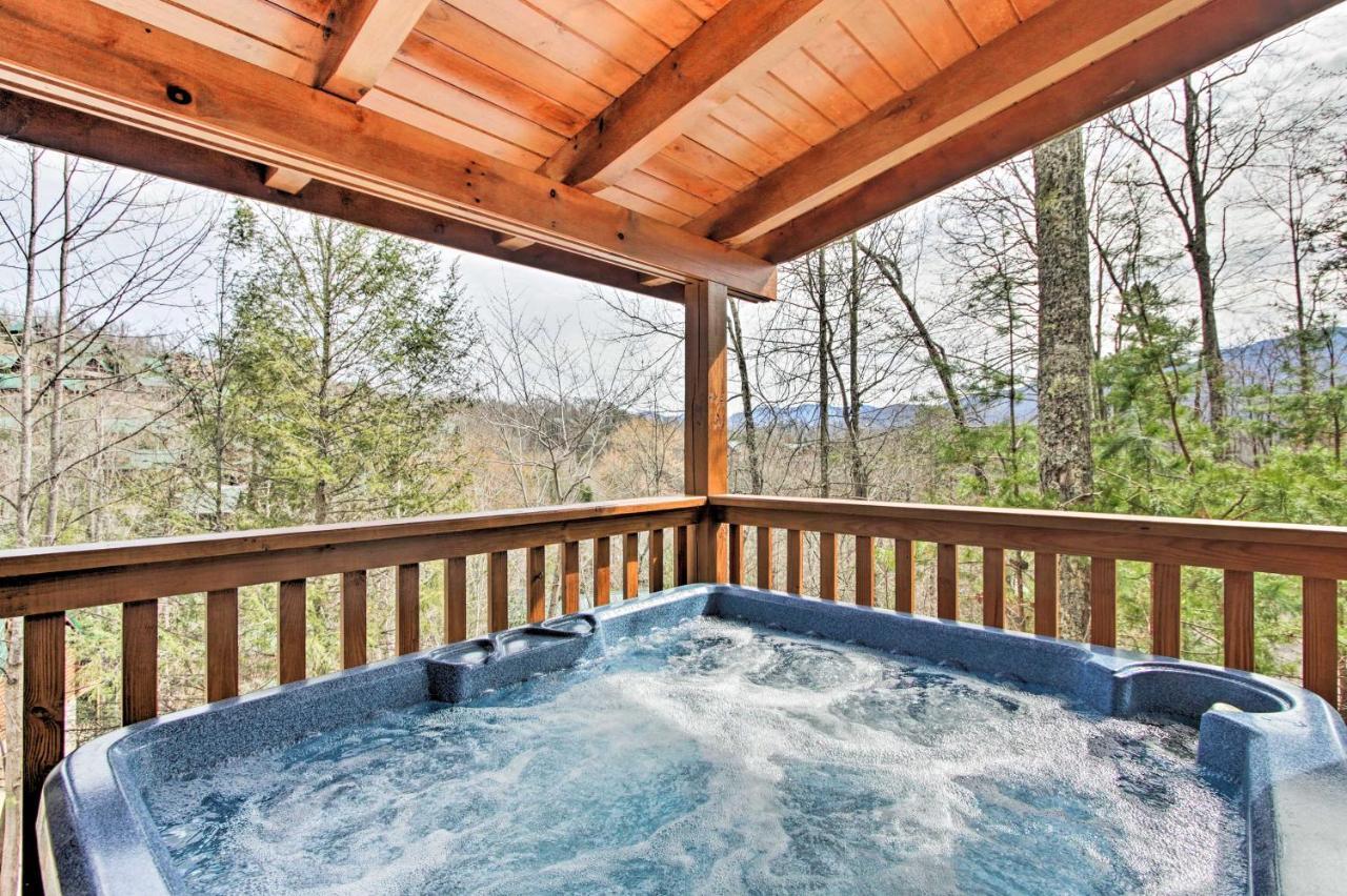 Gatlinburg Mountain Cabin With Grill And Pool Table! Eksteriør bilde