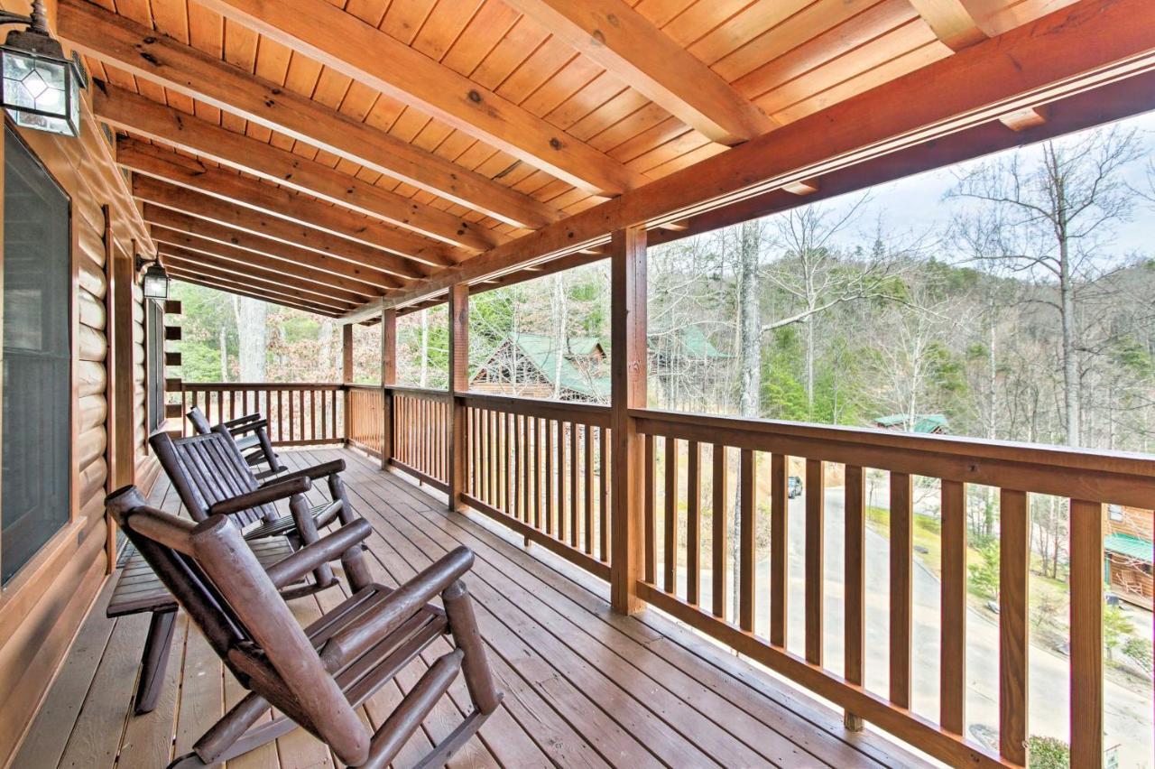 Gatlinburg Mountain Cabin With Grill And Pool Table! Eksteriør bilde