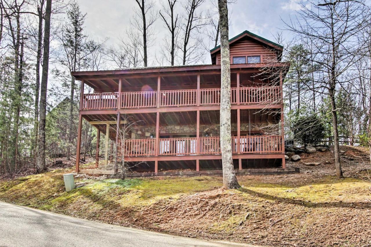 Gatlinburg Mountain Cabin With Grill And Pool Table! Eksteriør bilde