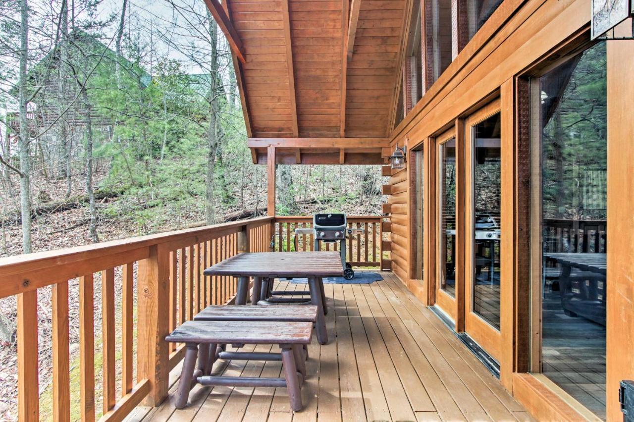 Gatlinburg Mountain Cabin With Grill And Pool Table! Eksteriør bilde