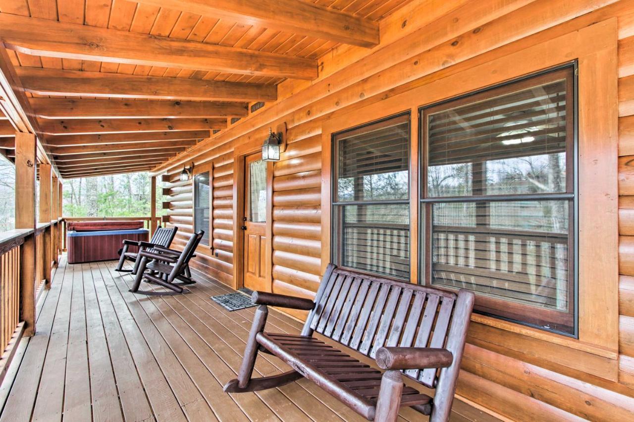 Gatlinburg Mountain Cabin With Grill And Pool Table! Eksteriør bilde